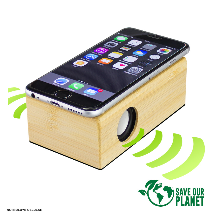 PARLANTE INDUCCIÓN DE BAMBOO