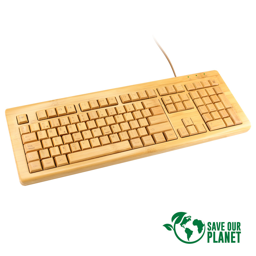 TECLADO DE BAMBOO