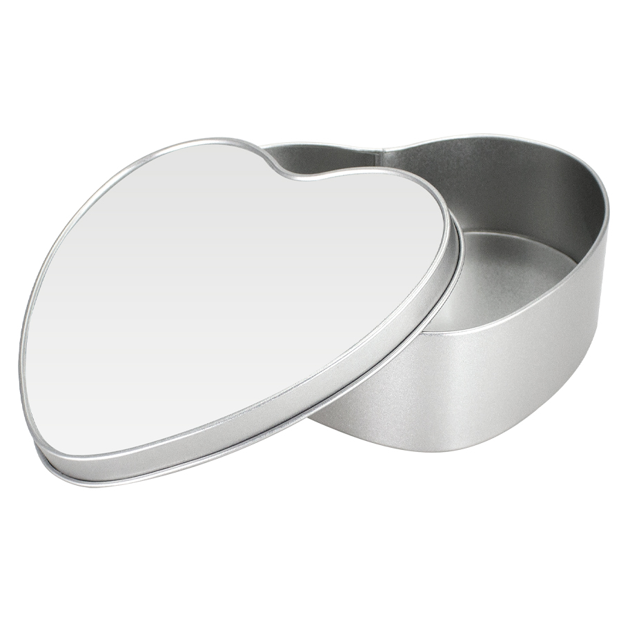 CAJA METÁLICA CORAZÓN SUBLIMACIÓN