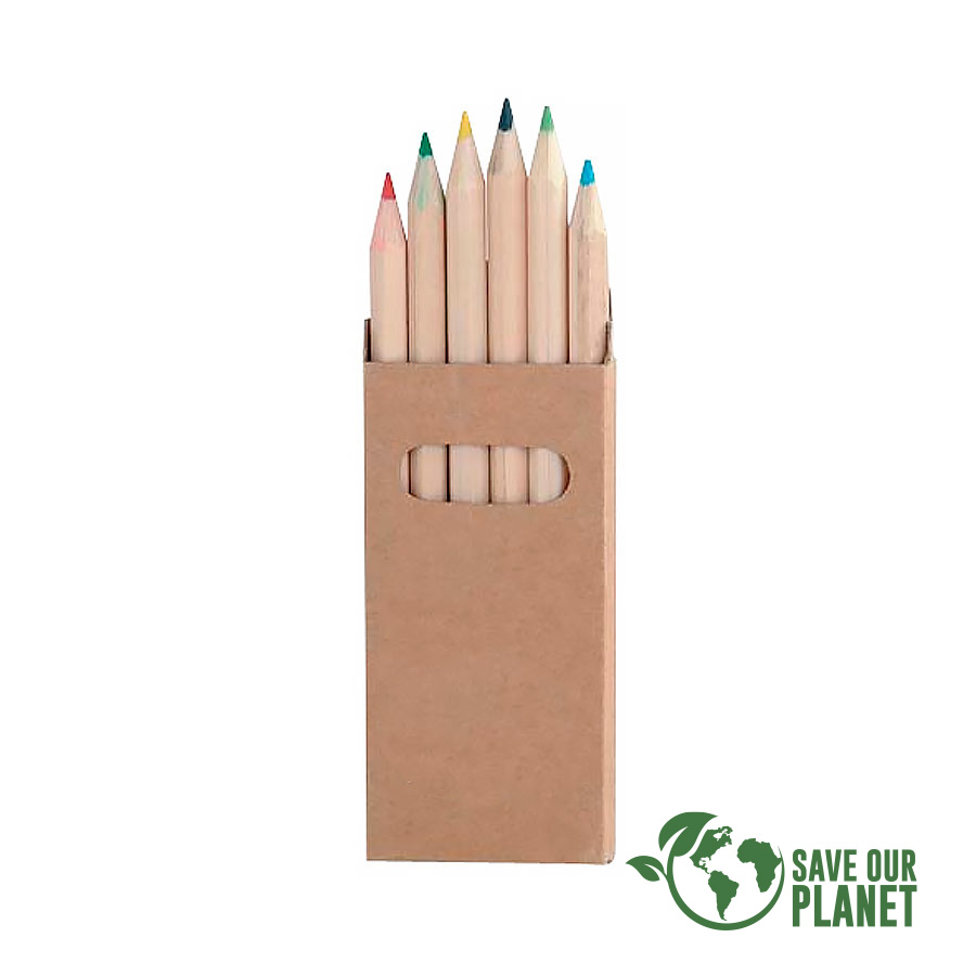 SET 6 LÁPICES DE COLORES