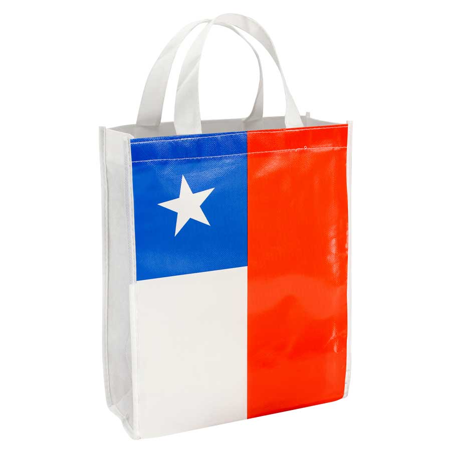 BOLSA TNT BANDERA CHILENA CHICA