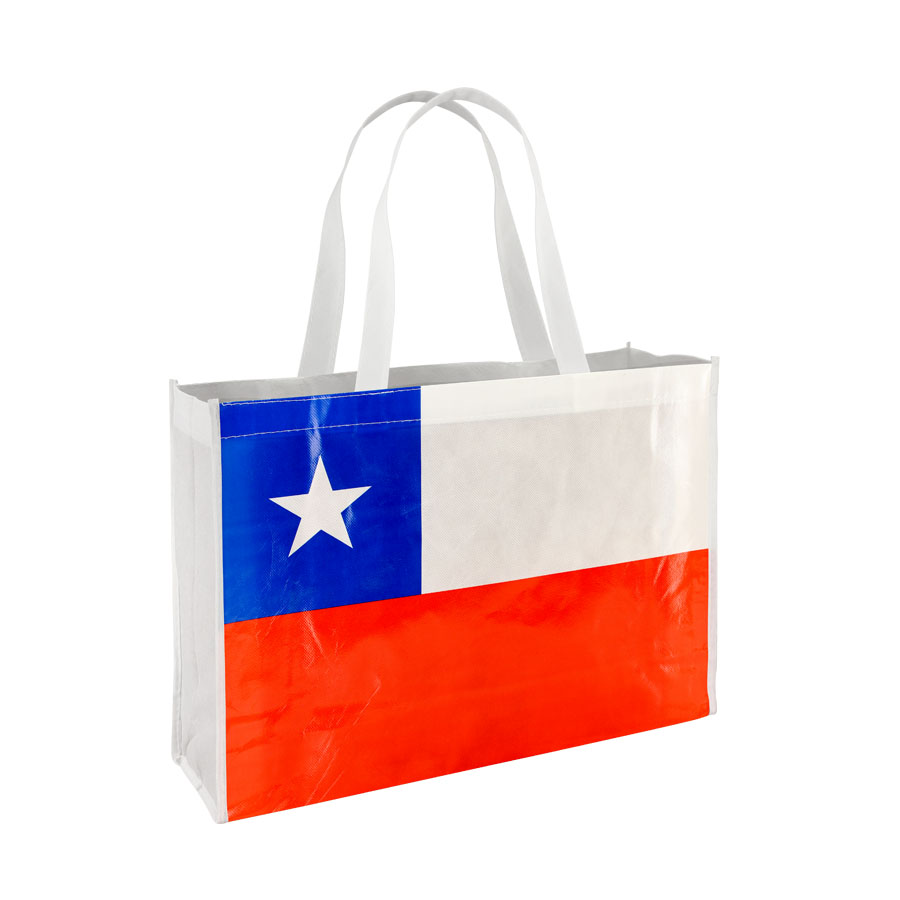 BOLSA TNT BANDERA CHILENA GRANDE