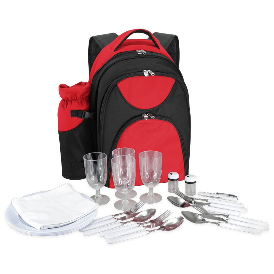 MOCHILA-COOLER DE PICNIC 4 PERSONAS