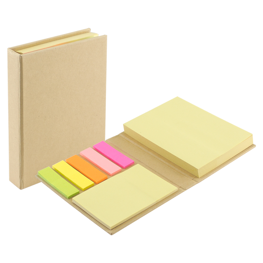 MEMO SET ECOLÓGICO CON TAPA DURA