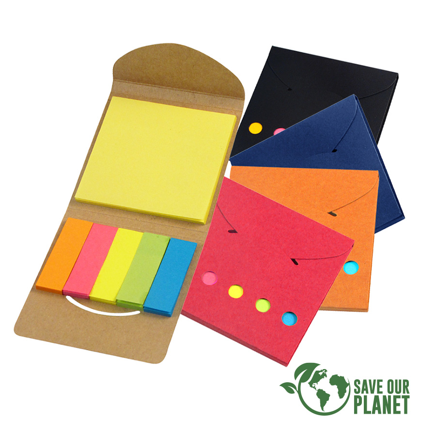 PORTA NOTAS ADHESIVAS ECOLÓGICO