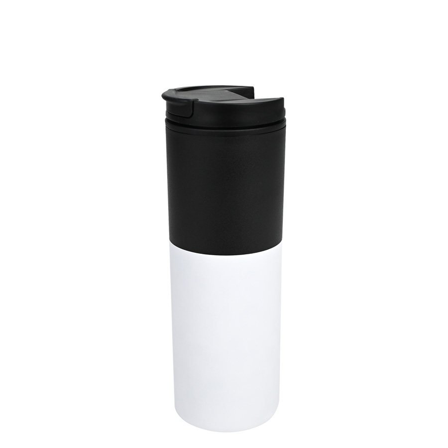 MUG TÉRMICO BICOLOR «HIGHWAY» 450CC