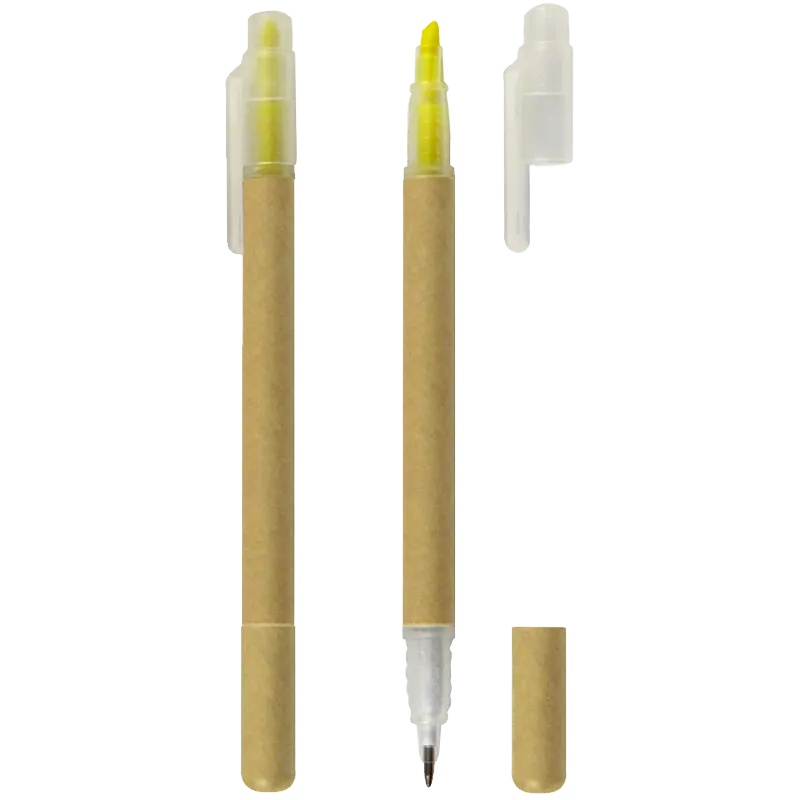 Bolígrafo/Destacador Ecológico