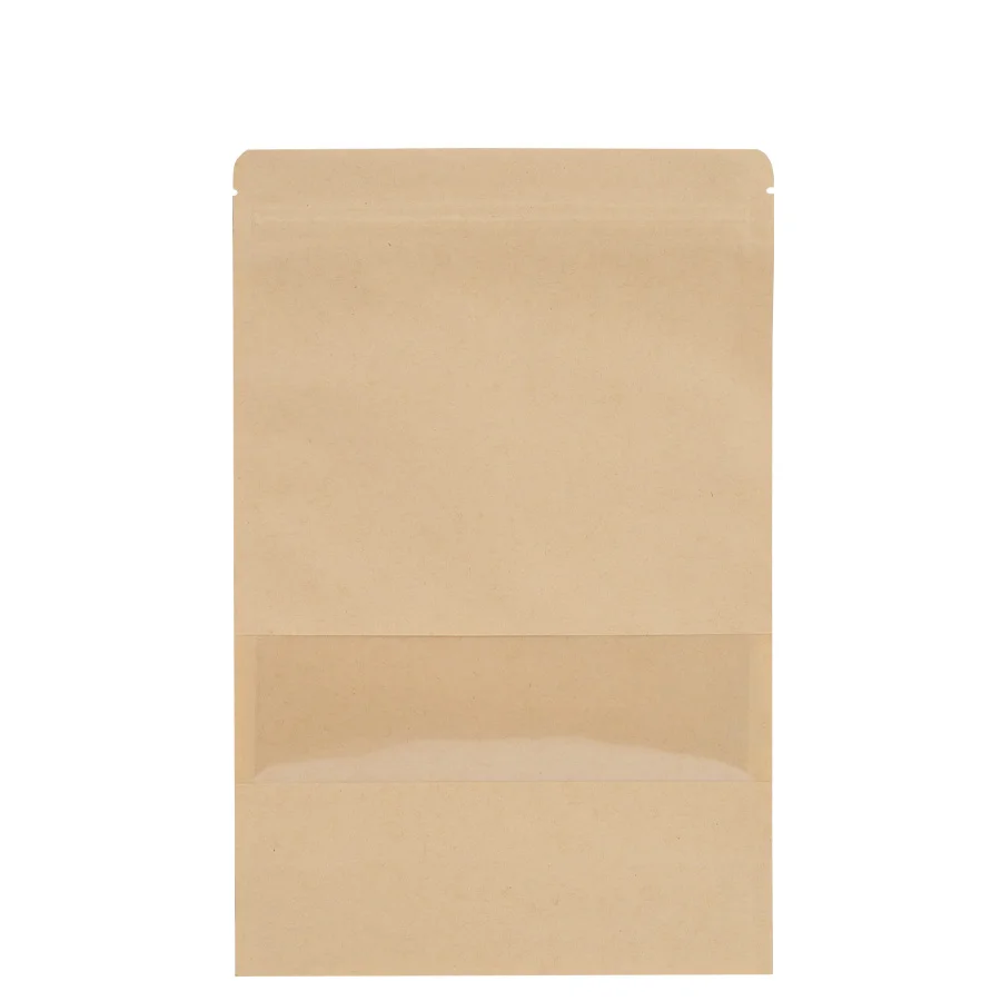 Bolsa doypack 80ml de papel kraft, para Alimentos