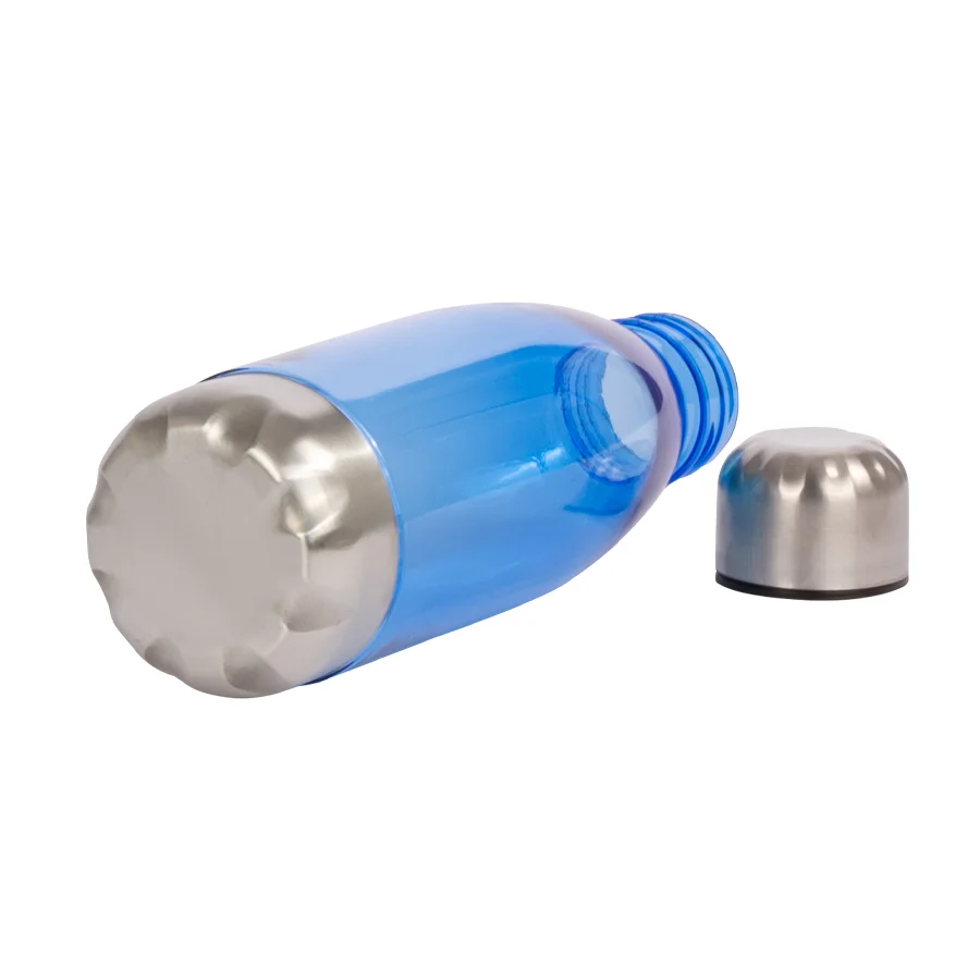 Botella plástica tapa Acero Inoxidable «AS» 500cc