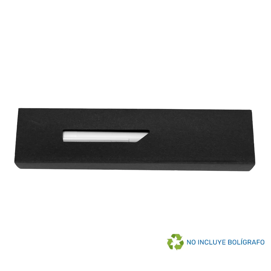 Estuche Porta-Lápiz o Bolígrafo, en cartón reciclado.
