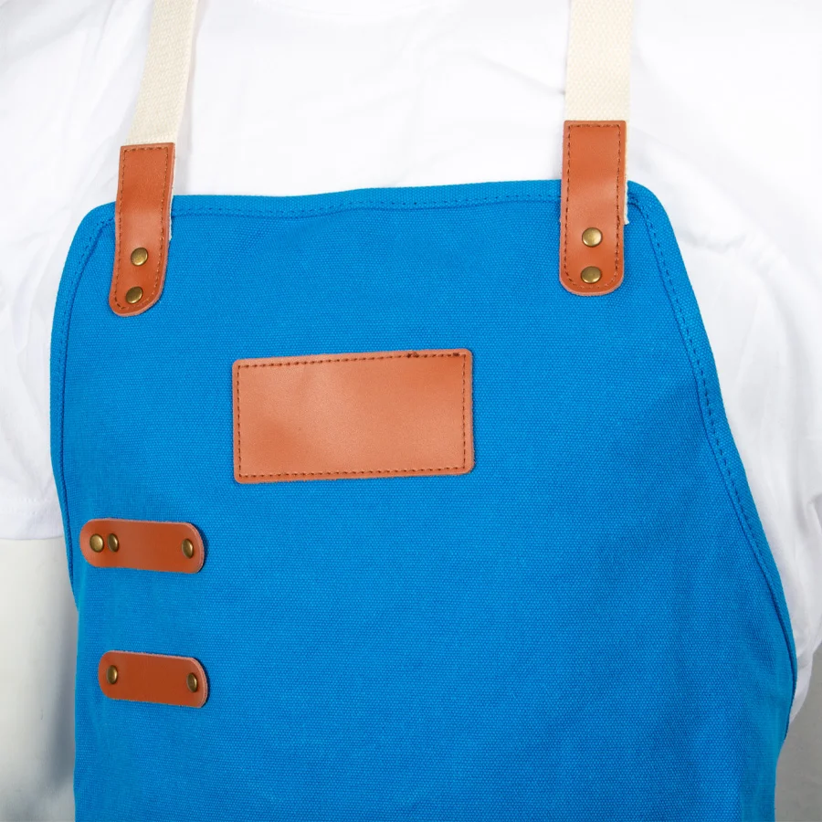 Pechera Asador Canvas Algodón 10 onzas — vista 4