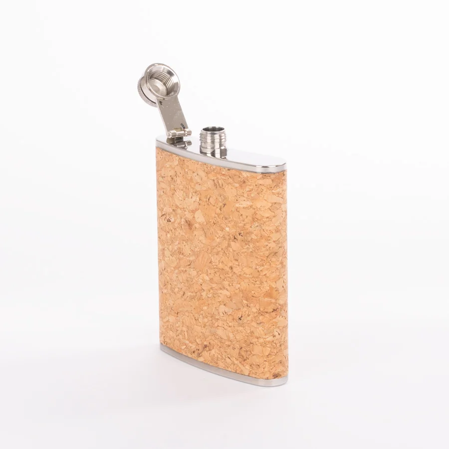 Petaca licorera «CORK» 8 oz
