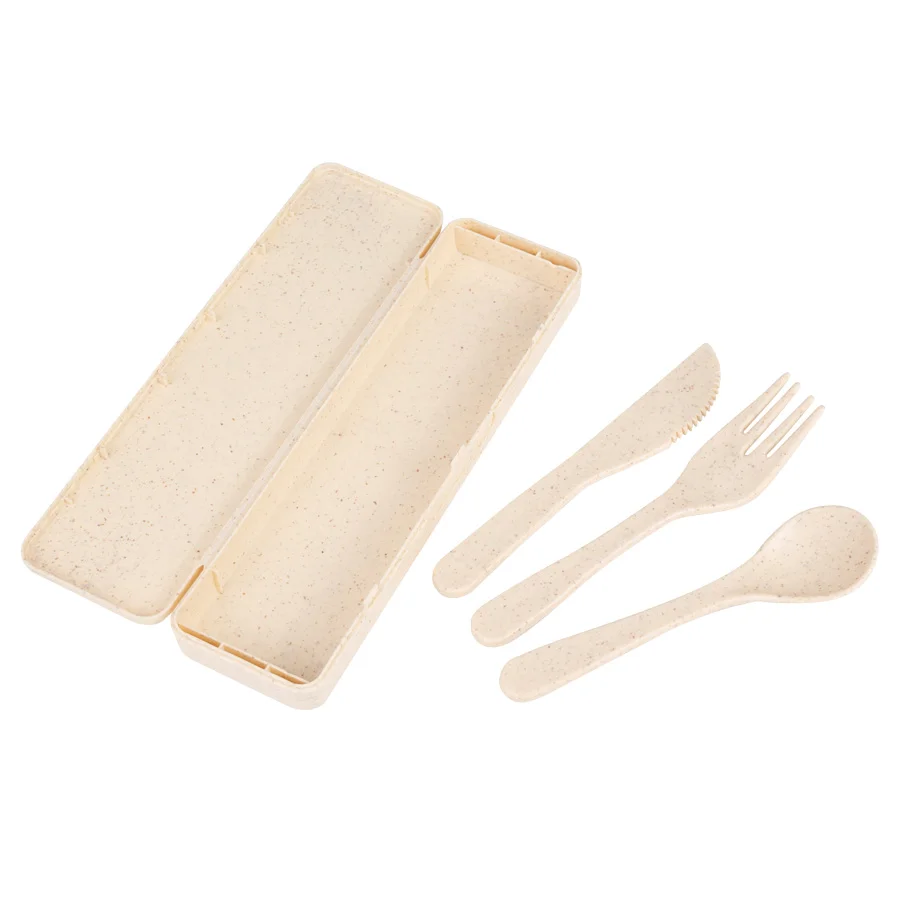 Set de 3 cubiertos de Bamboo