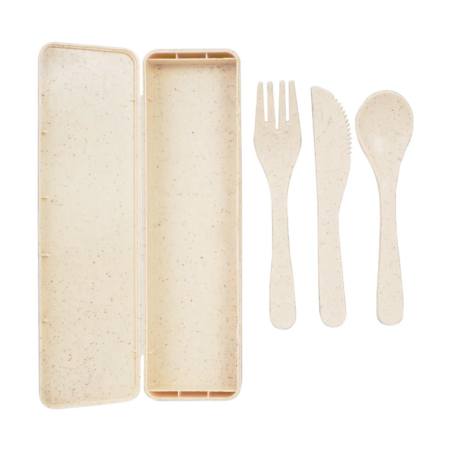 Set de 3 cubiertos de Bamboo