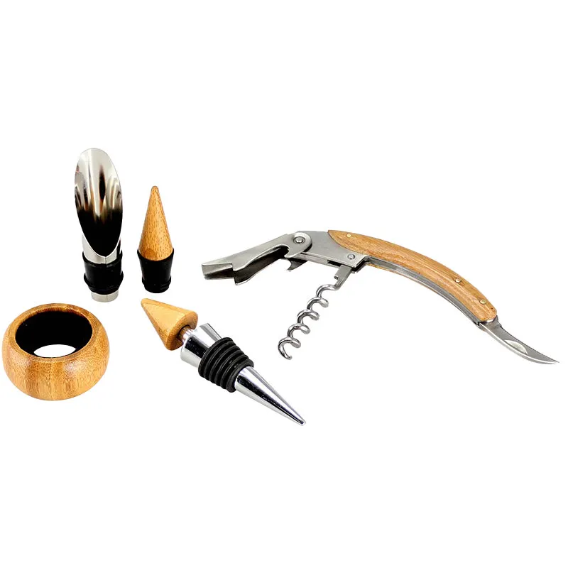 Set de Vino de Bamboo