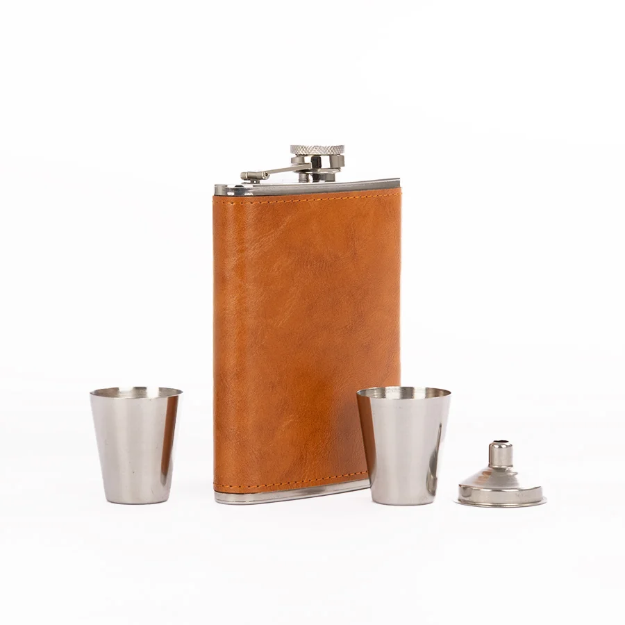 Set Petaca + Vasitos «OXFORD»