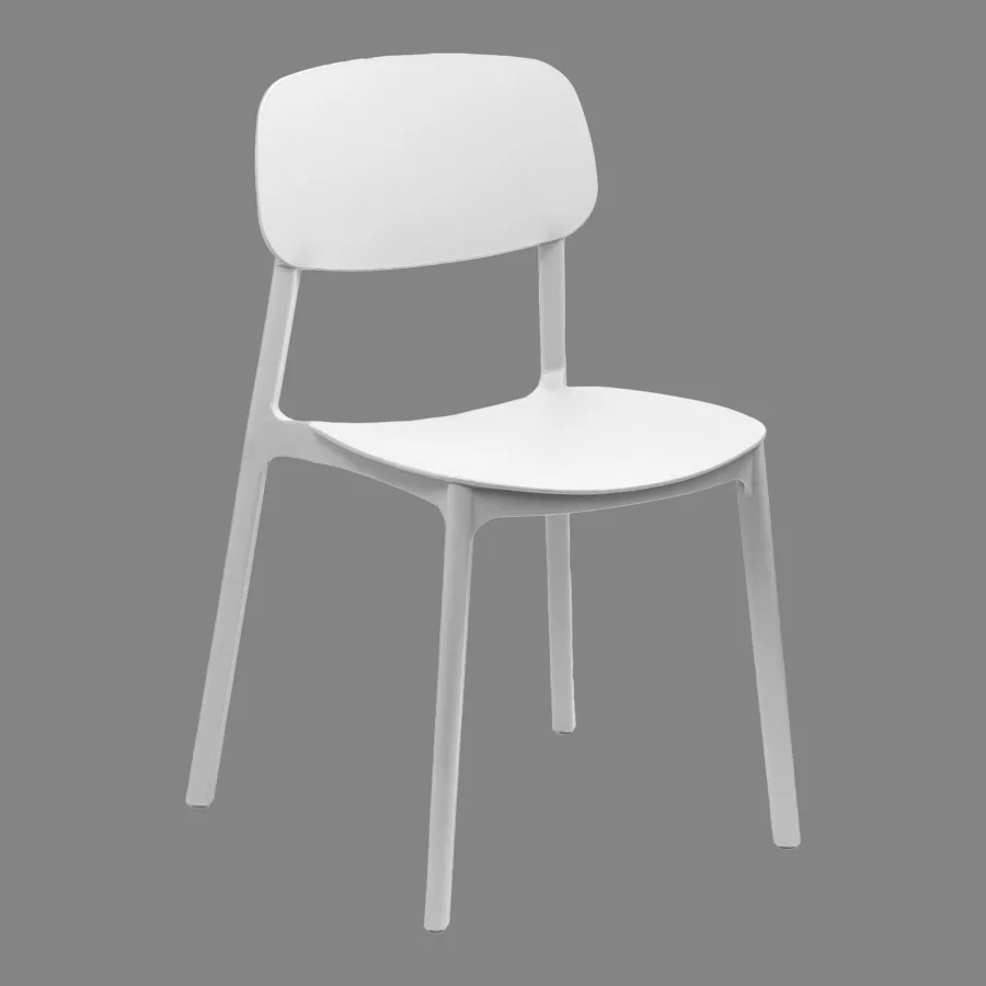 Silla apilable de plástico rígido «MARVIN»