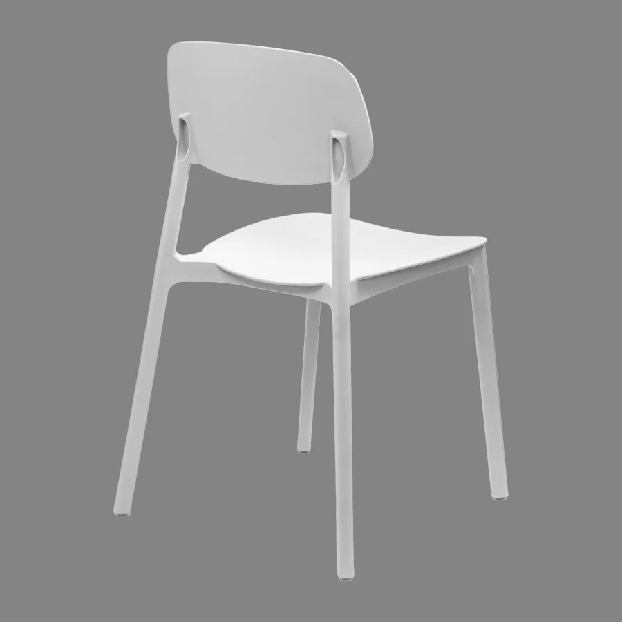 Silla apilable de plástico rígido «MARVIN»