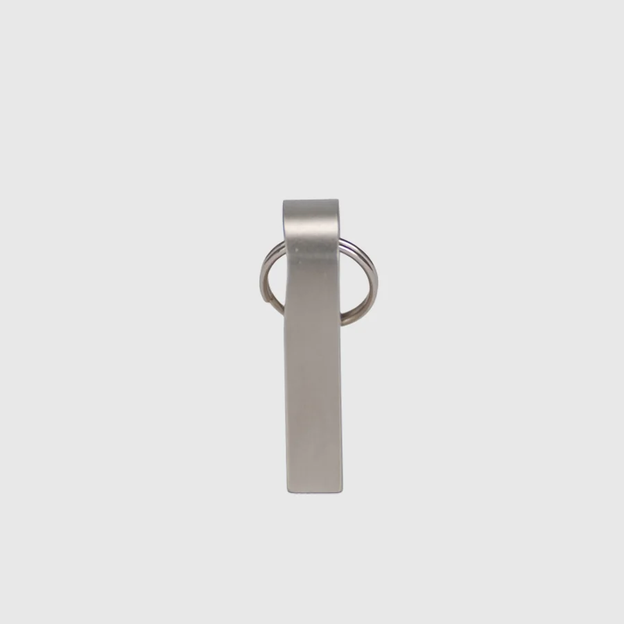 USB 2.0 Mini-Pendrive «Lock» de Acero inoxidable 32GB