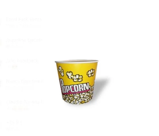 Balde polipapel 24oz Imp. Pop Corn (10x50)