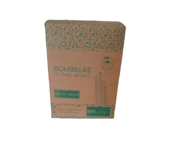 Bombilla blanca 8mm x 25,4 - 3capas Envuelta (8x500)