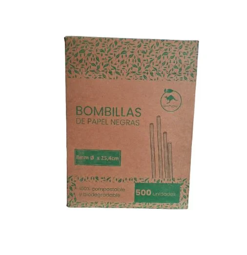 Bombilla blanca 8mm x 25,4 - 3capas Envuelta (8x500)