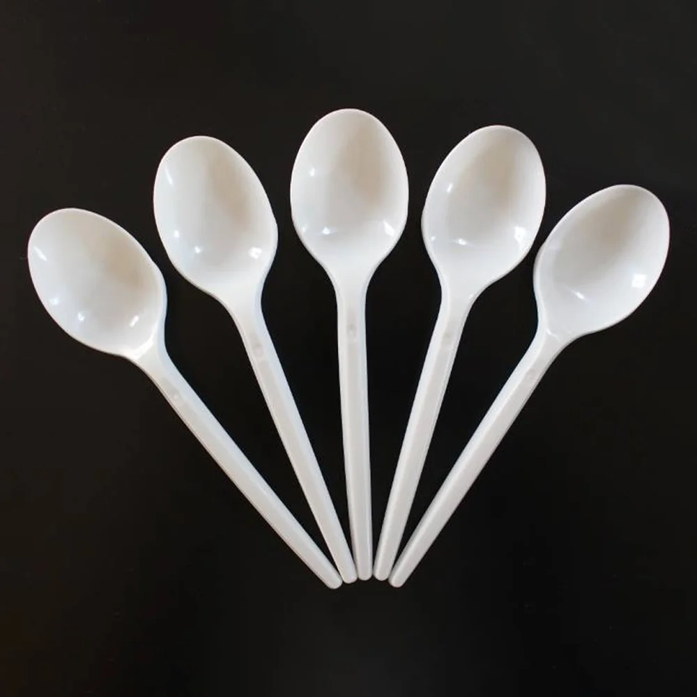 Cuchara de Sopa Blanca PP (10x100)