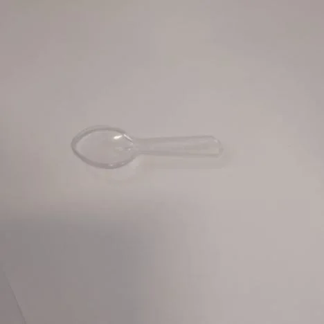 Cucharita para helado Transp. PS (20x250)