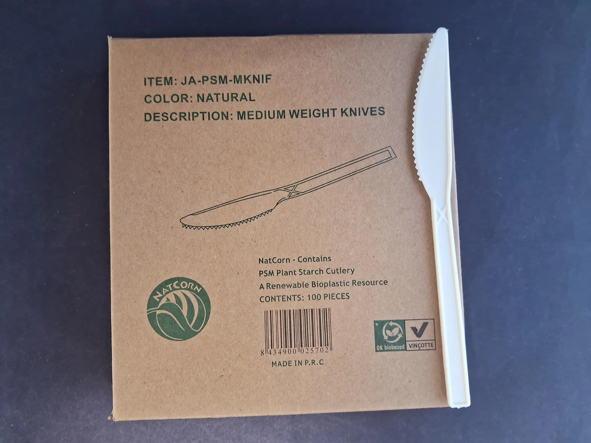 Cuchillo MW NatCorn (10x100)