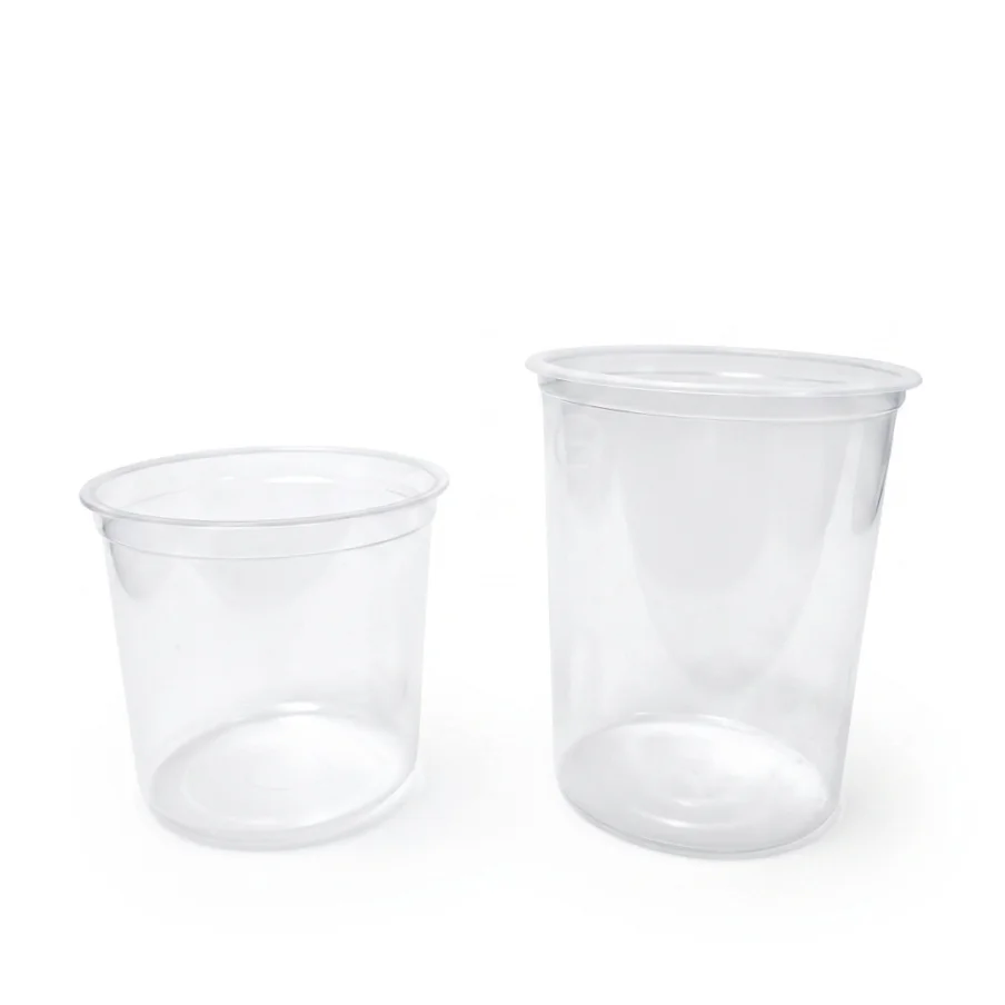 Pote 24oz PP Transp. (20x25u)