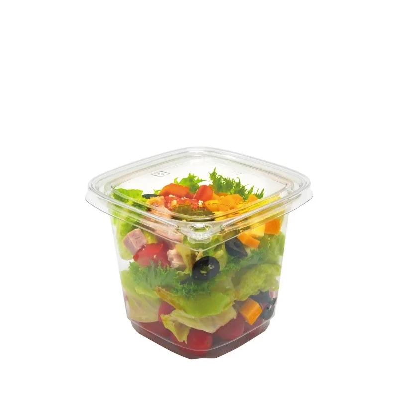 Pote Deli Cuadrado 16oz c/Sello (1x500)