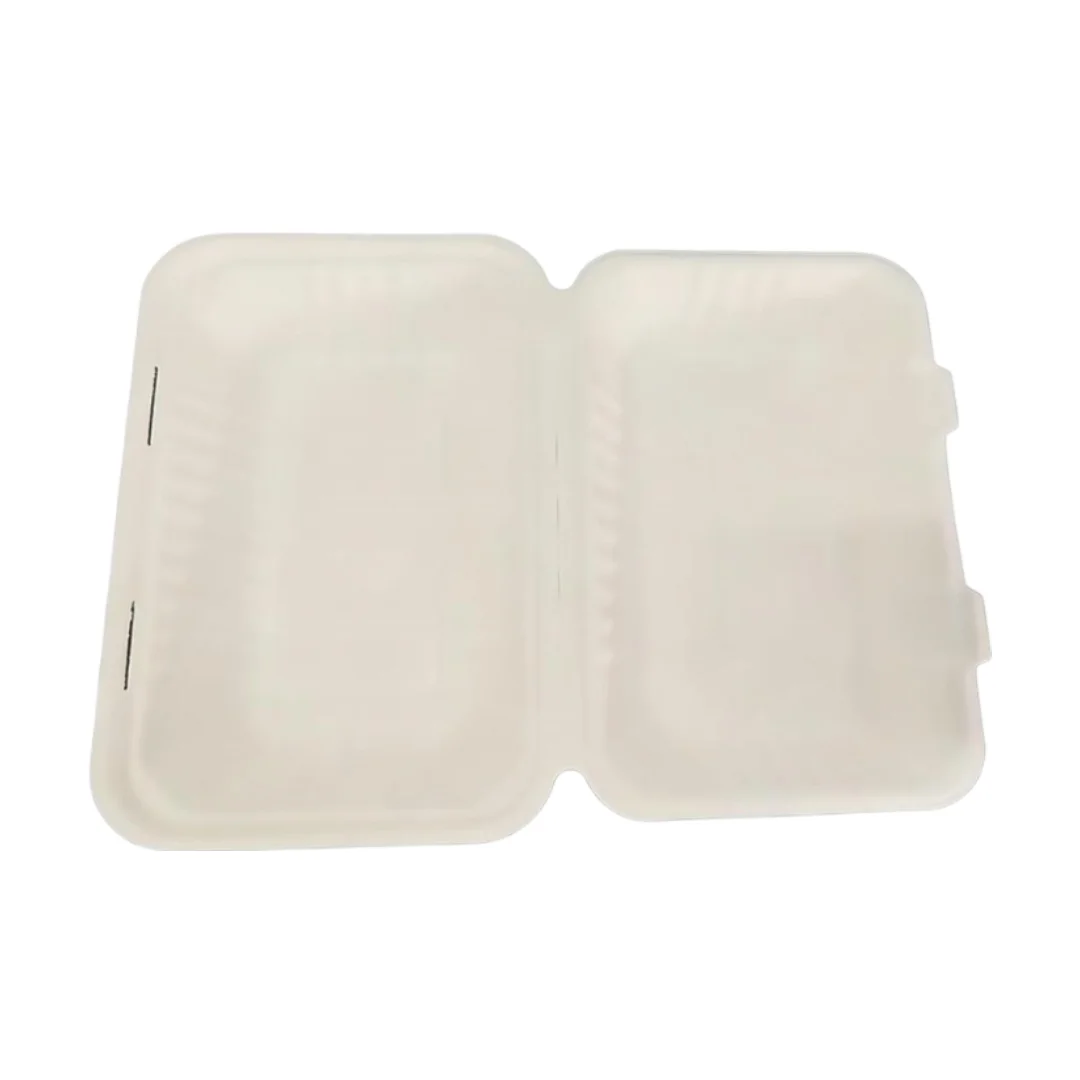 Rectangular Bagasse 23x16x4,5cm Blanco (4x50)