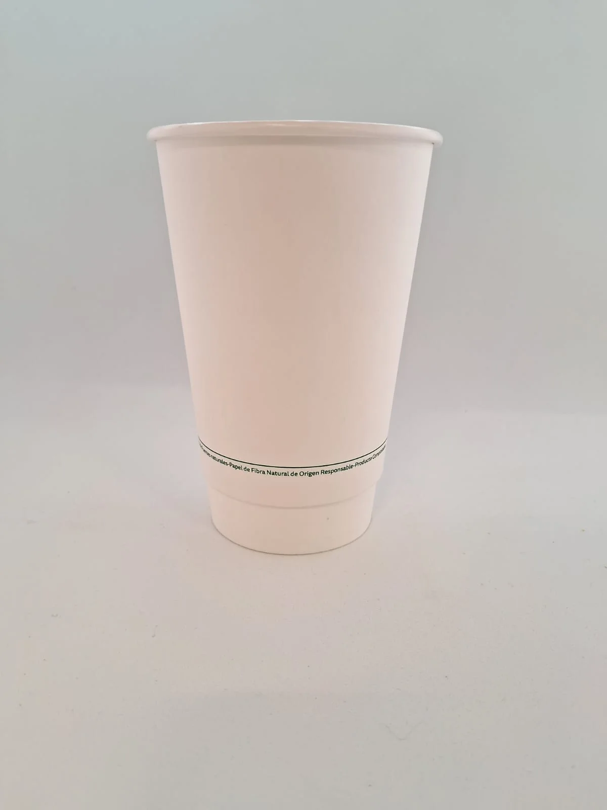 Vaso 12oz Blanco Doble Pared PLA Imp. Generico (20x25)