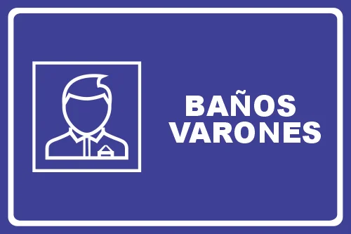 BAÑOS VARONES