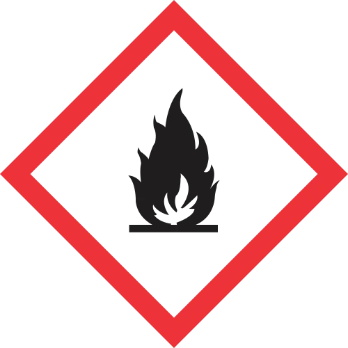 Inflamable rombo GHS02
