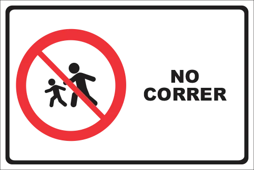 NO CORRER