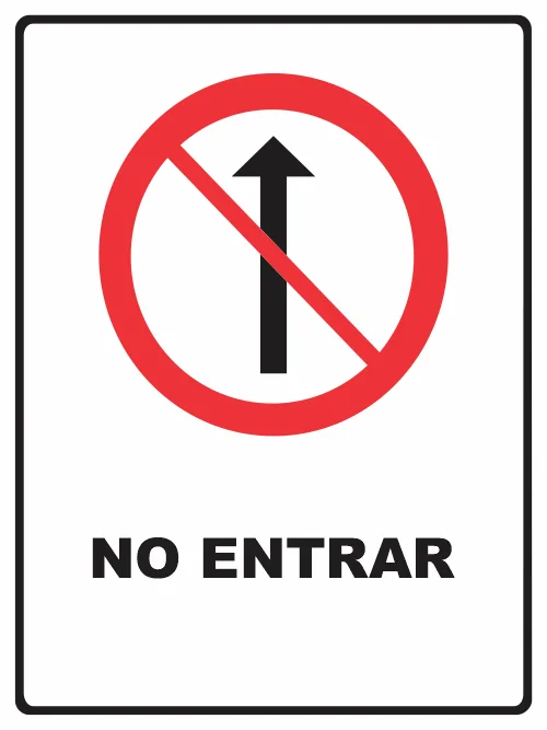 NO ENTRAR