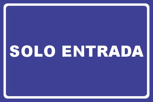 SOLO ENTRADA