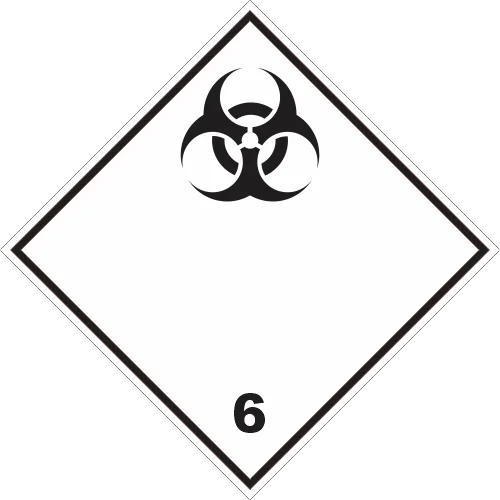 Sustancias infecciosas rombo clase 6.2