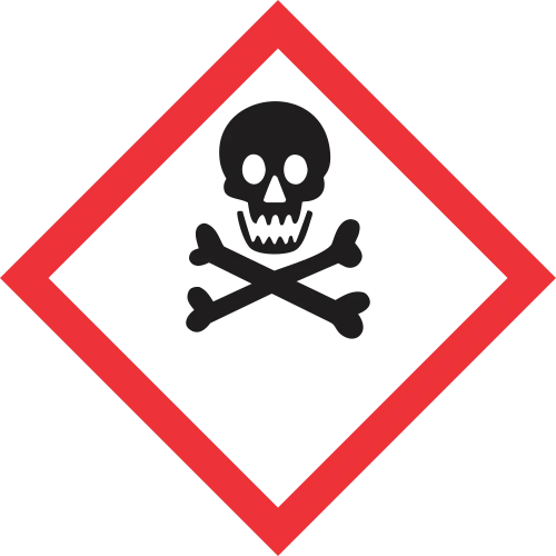 Toxicidad aguda rombo GHS06