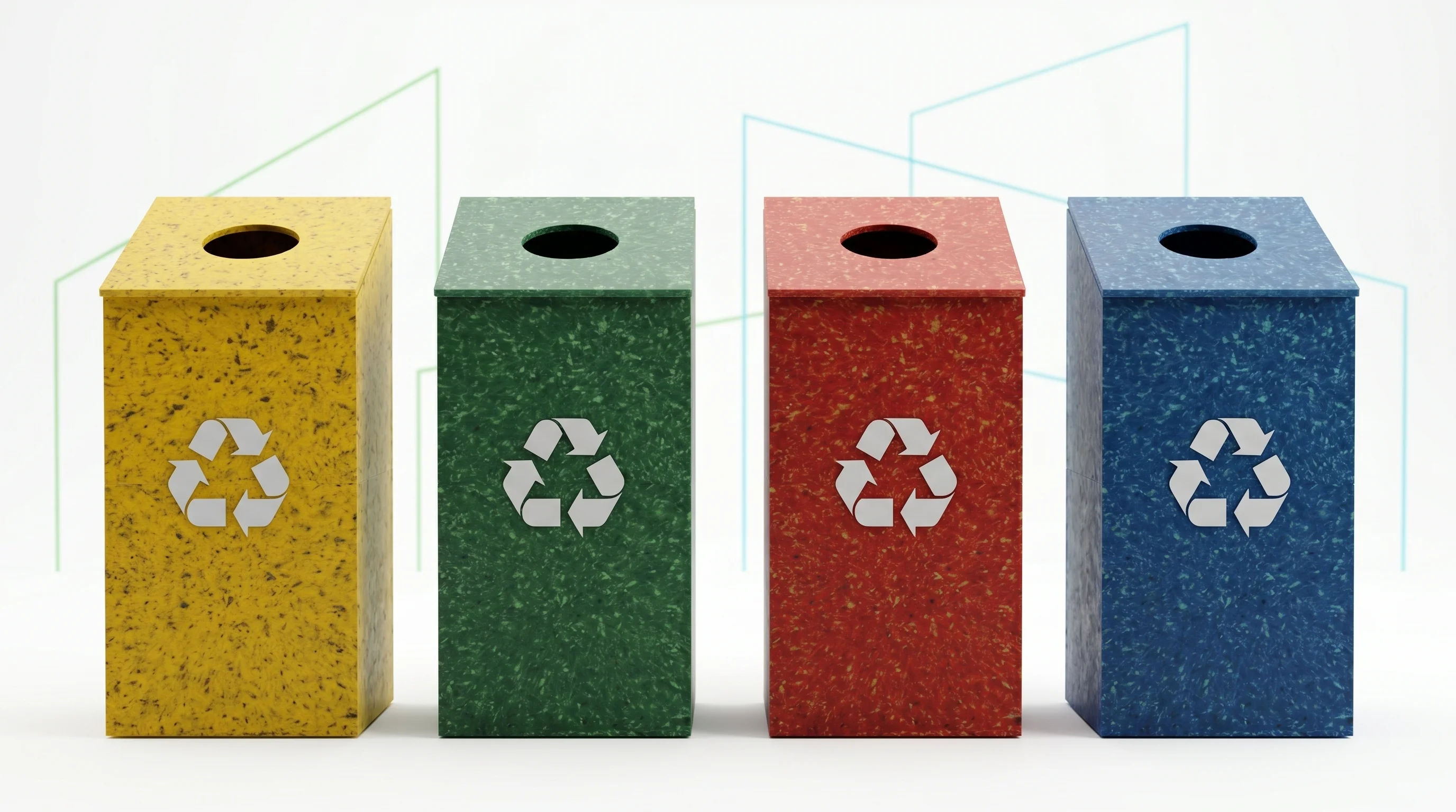 Punto Limpio para Empresas (Estación de Reciclaje Múltiple)