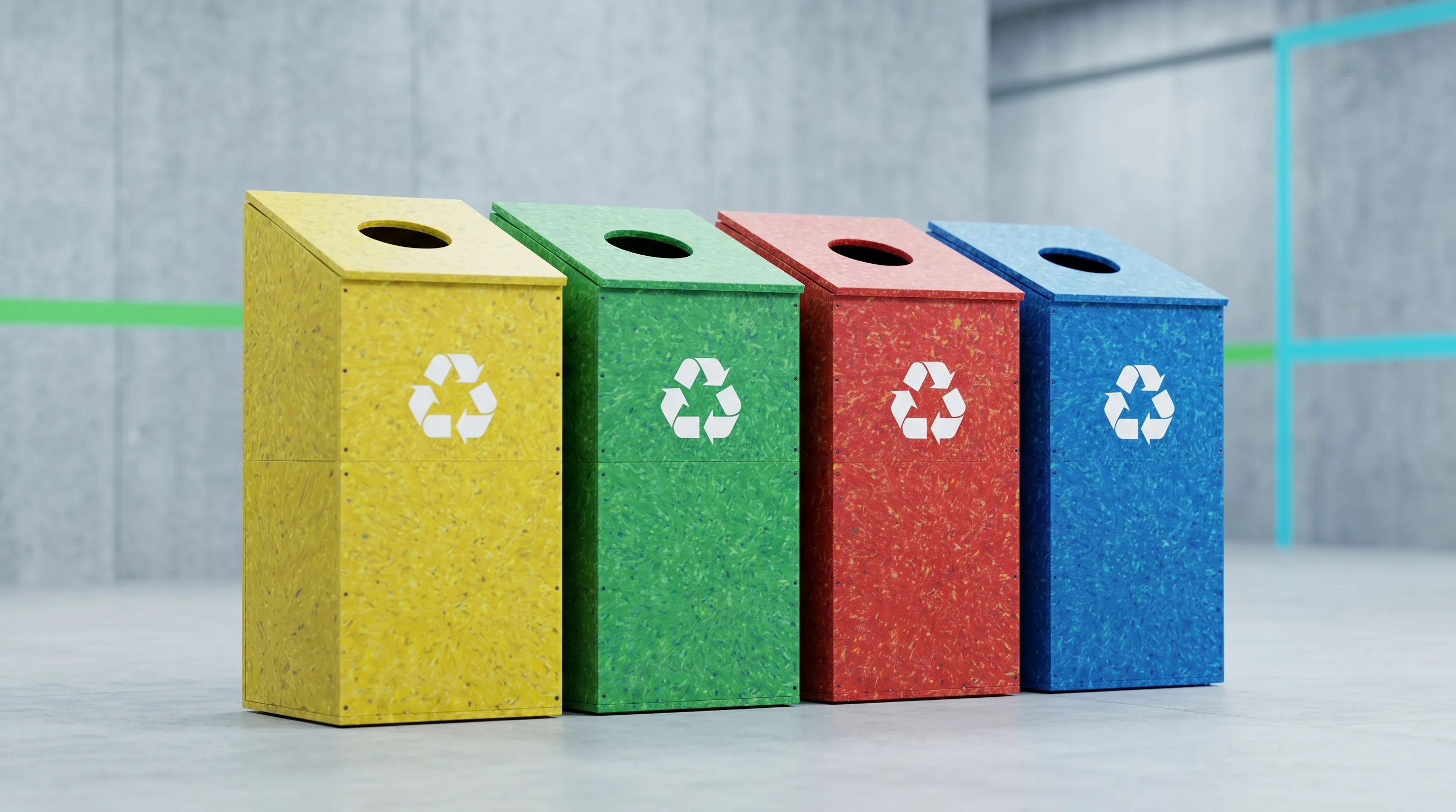 Punto Limpio para Empresas (Estación de Reciclaje Múltiple)